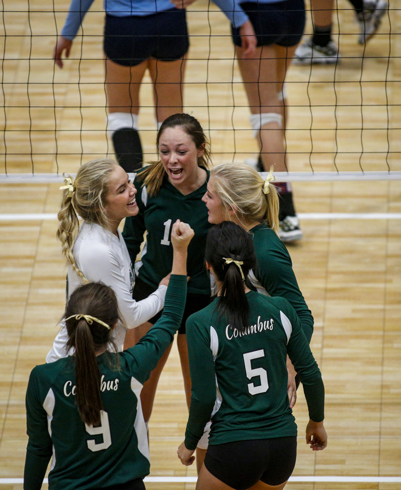 Unity Christian vs Waterloo Columbus state volleyball